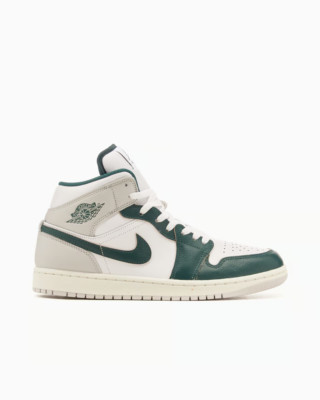 Nike Air Jordan 1 MID SE Grey/Oxidized Green Herren Sneaker (FQ7720 103)