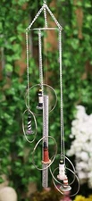 Five Ring World Famous Light Houses Decor Resonant Relaxing Wind Chime Patio