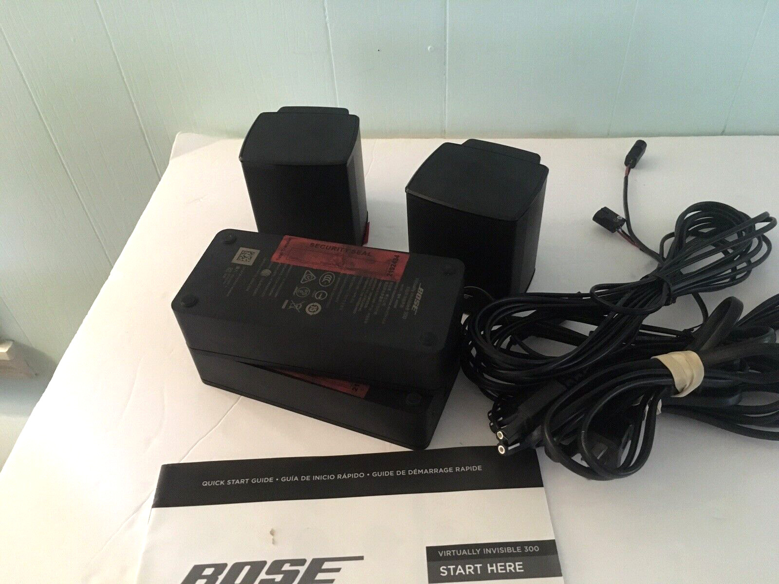 Bose Virtually Invisible 300 Surround Sound Speakers With