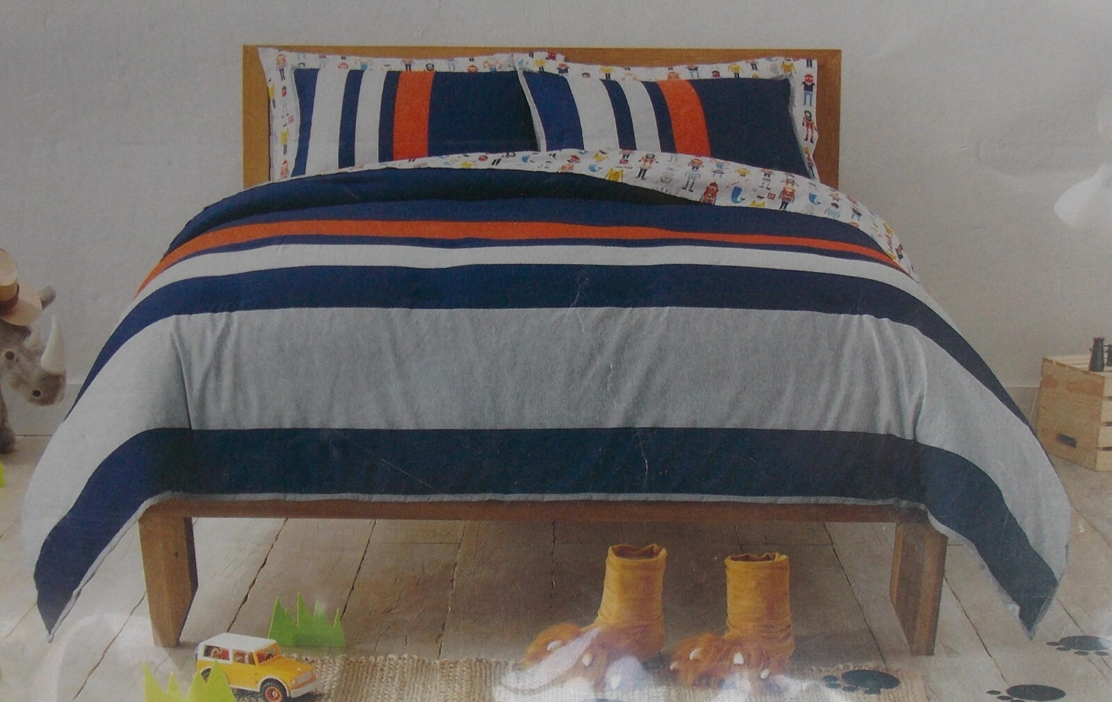 Pillowfort Pc Striped Comforter Maritime Sheet Set NWT FULL