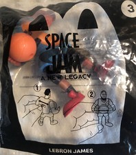 3 Lebron James Space Jam A New Legacy 2021 Mcdonald's Happy Meal Toy New Sealed