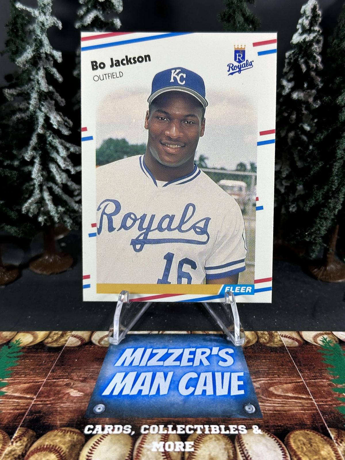 1988 Fleer Baseball Bo Jackson Royals Base Card 260