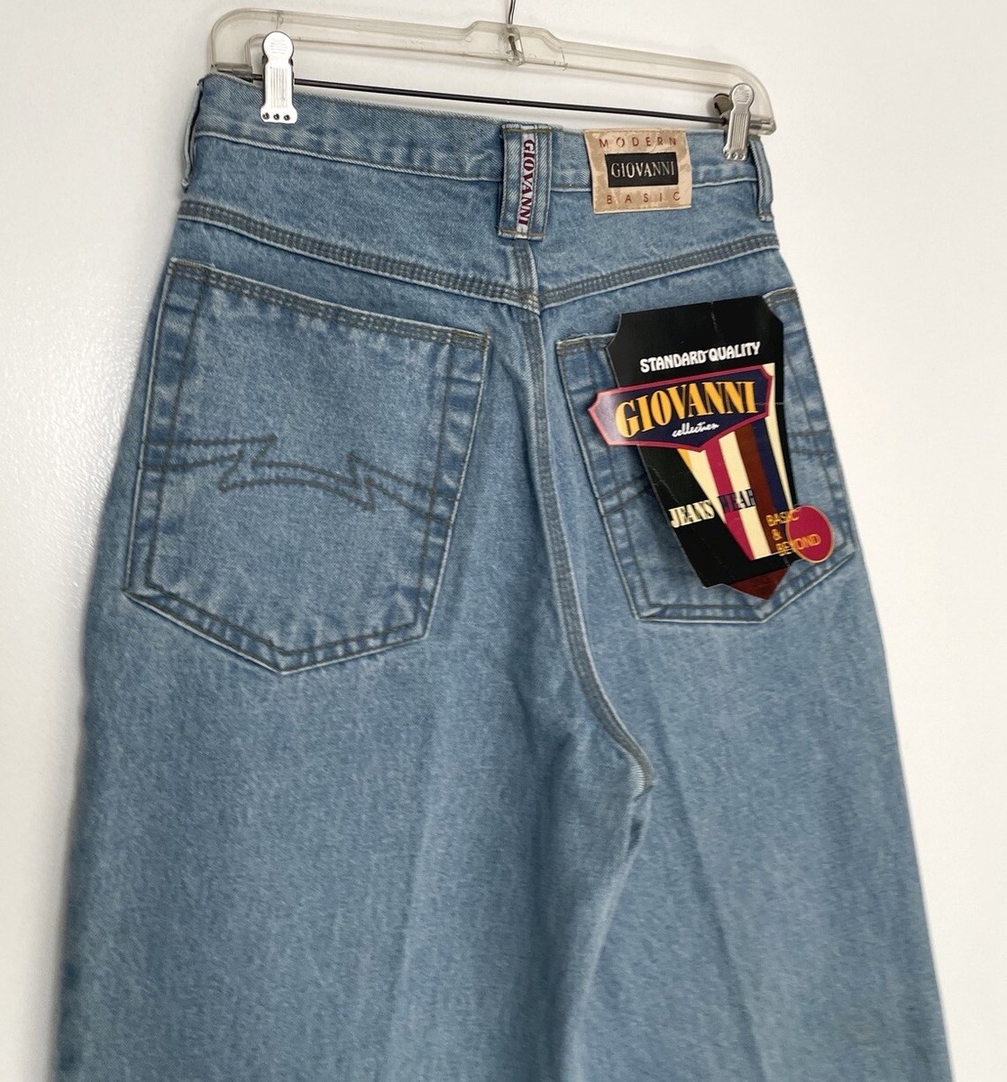 Vtg Deadstock Giovanni 100% Cotton Straight Leg Denim Jean Vtg Deadstock Giovanni 100% Cotton Straight Leg Denim Jean
