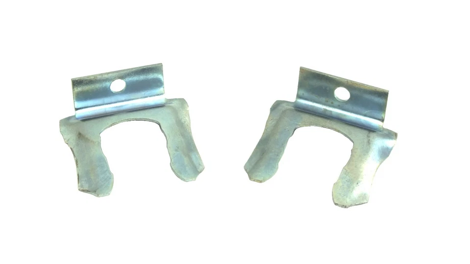 2 x Sicherungsblech Bremsschlauch lockplate for brake hose Fiat 124 Spider 125  - Bild 1 von 1