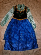 Disney Store Princess Anna of Airendale Frozen Dress up Costume size 5-6