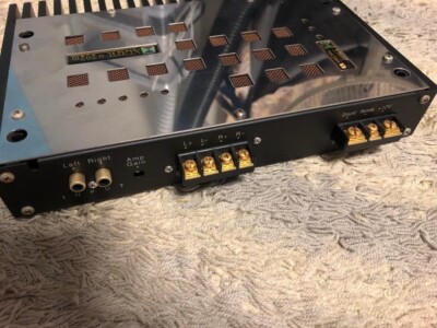 Xtant 202m Used 2 Channel Car Audio Power Amplifier High Output