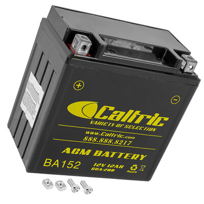 AGM Battery for Kawasaki Ninja ZX-12R ZX1200A ZX1200B 2000-2005 | eBay