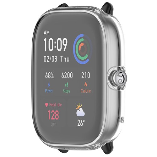 Coque de protection galvanisée montre protection écran pour Amazfit GTS4 Mini - Photo 13/23