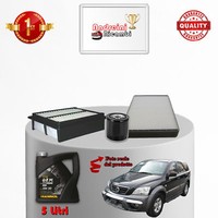 Inspektionskit Filter Und ÖL Xkia Sorento 2.4 102KW 139CV 2006->