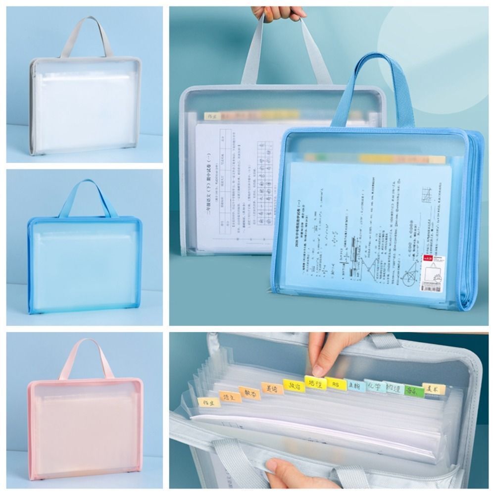 Business Handbag A4 Organ Bag High-capacity A4 File Folder Portable Student