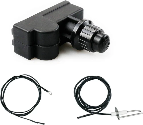 Push Button Ignition Kit for Fire Pit Gas Burner,2 Outlet with igniter Leads - Picture 2 of 11