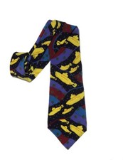 1991 Beatles Yellow Submarine 100 Silk Tie Apple Corps Ltd Manhattan Menswear