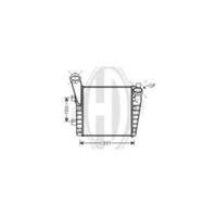 LadeluftküHler Links Passend FüR VW Touareg 7P5 7LA 7L6 7L7 Q7 4LB 955