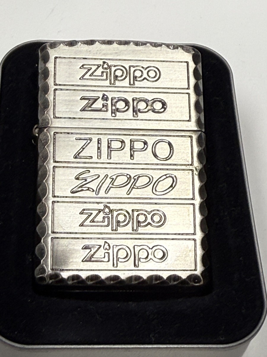 ZIPPO 2009 BOTTOM STAMP LOGO DOUBLE SIDED JAPAN ISSUE