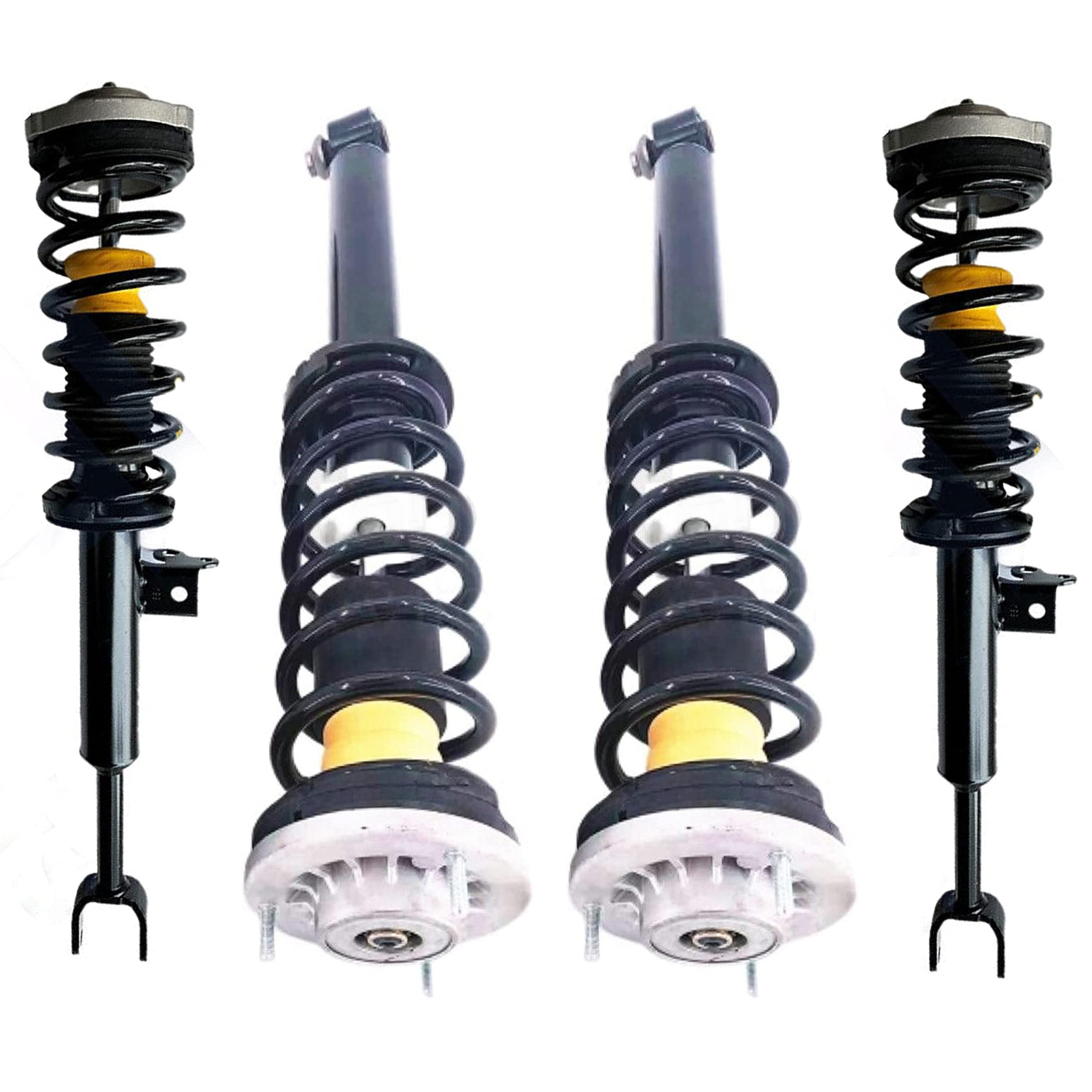 4PCS Front Rear Shock Struts Assembly For BMW F10 F11 528i 535i 550i xDrive AWD