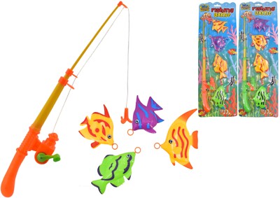 Hook A Fish Game x 2 Sets Bath Floating Game Fishing Time Indoor ...