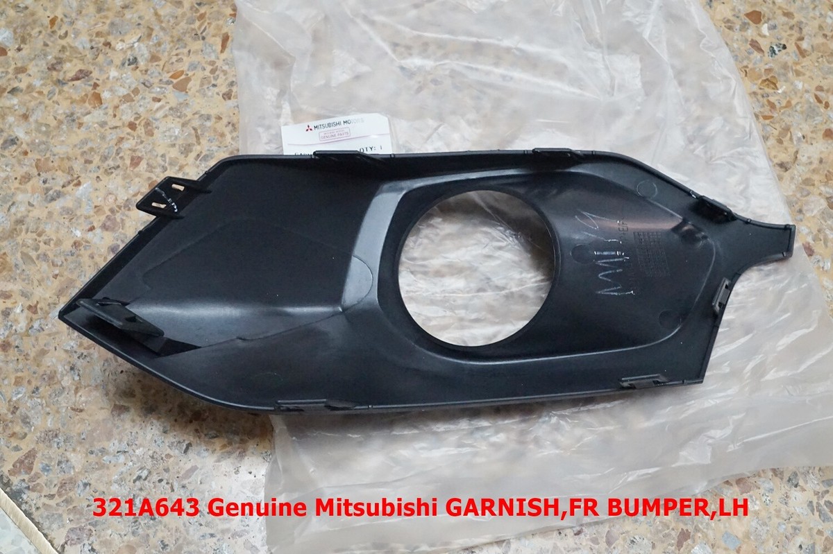 8321A643 GARNISH,FR BUMPER,LH FOT MITSUBISHI PAJERO SPORT 2016 | eBay