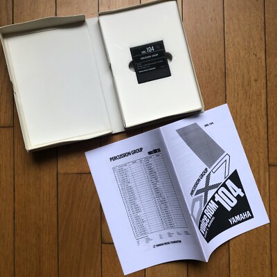 Data cartridge - cartouche VRC-104 PERCUSSION GROUP pour Yamaha