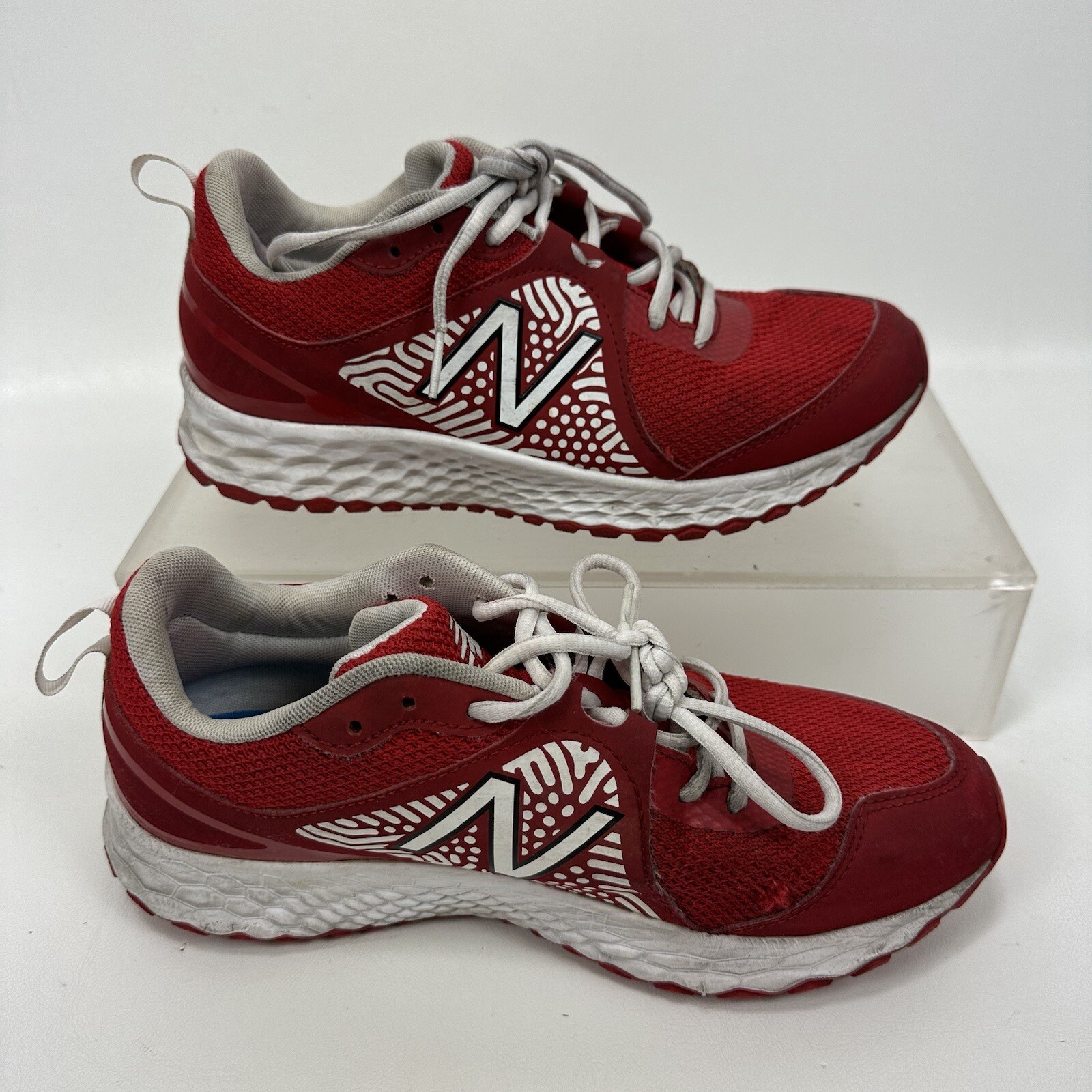 New Balance 3000v5 Fresh Foam Turf Training Shoes Men’s Size 7.5 D Red