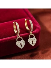 Aretes Argollas En Oro 10k Pendientes Joyería Fina De Moda Regalos Para Mujer