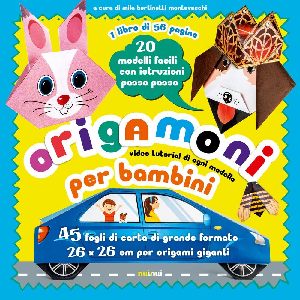 9782889750009 Origamoni per bambini. 20 modelli facili con istru...on 20 modelli
