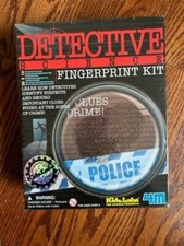 Detective Fingerprint Kit Ages 8 NIB