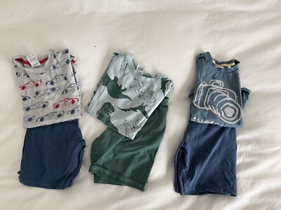 THREE (3) PAIRS SHORT-SLEEVE LIMITED EDITION SANETTA PURE ORGANIC SIZE 5