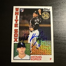2019 Topps - 1984 Topps 150th Anniversary Michael Kopech Rookie Auto 