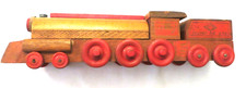 Vintage Wooden Universal Engine No.206 Train Engine