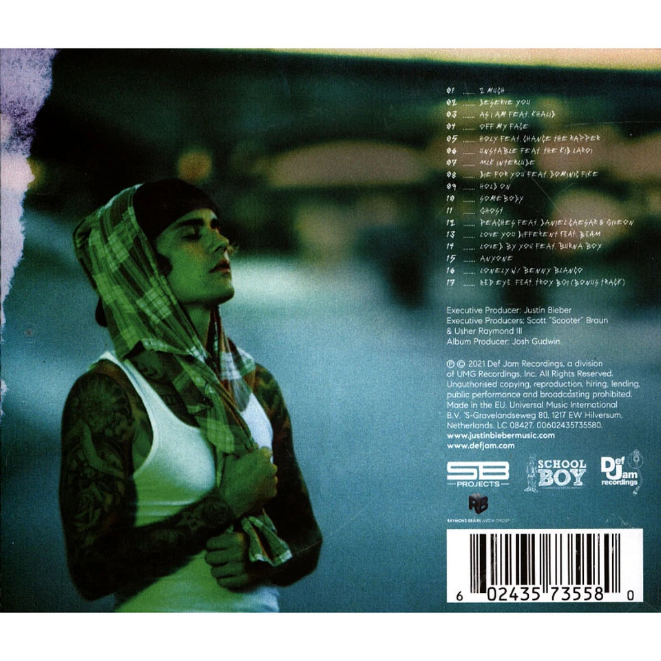 Justin Bieber - Justice Alternate Cover I Cd (2021 - EU - Original) - Bild 2 von 2
