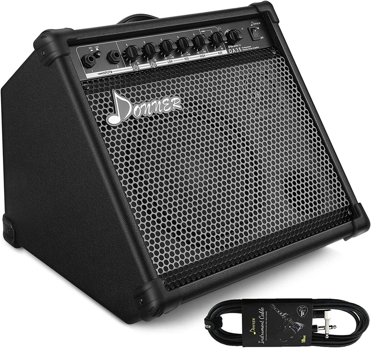🔊Donner Electric Drum Amplifier Speaker 35W Electronic Drum