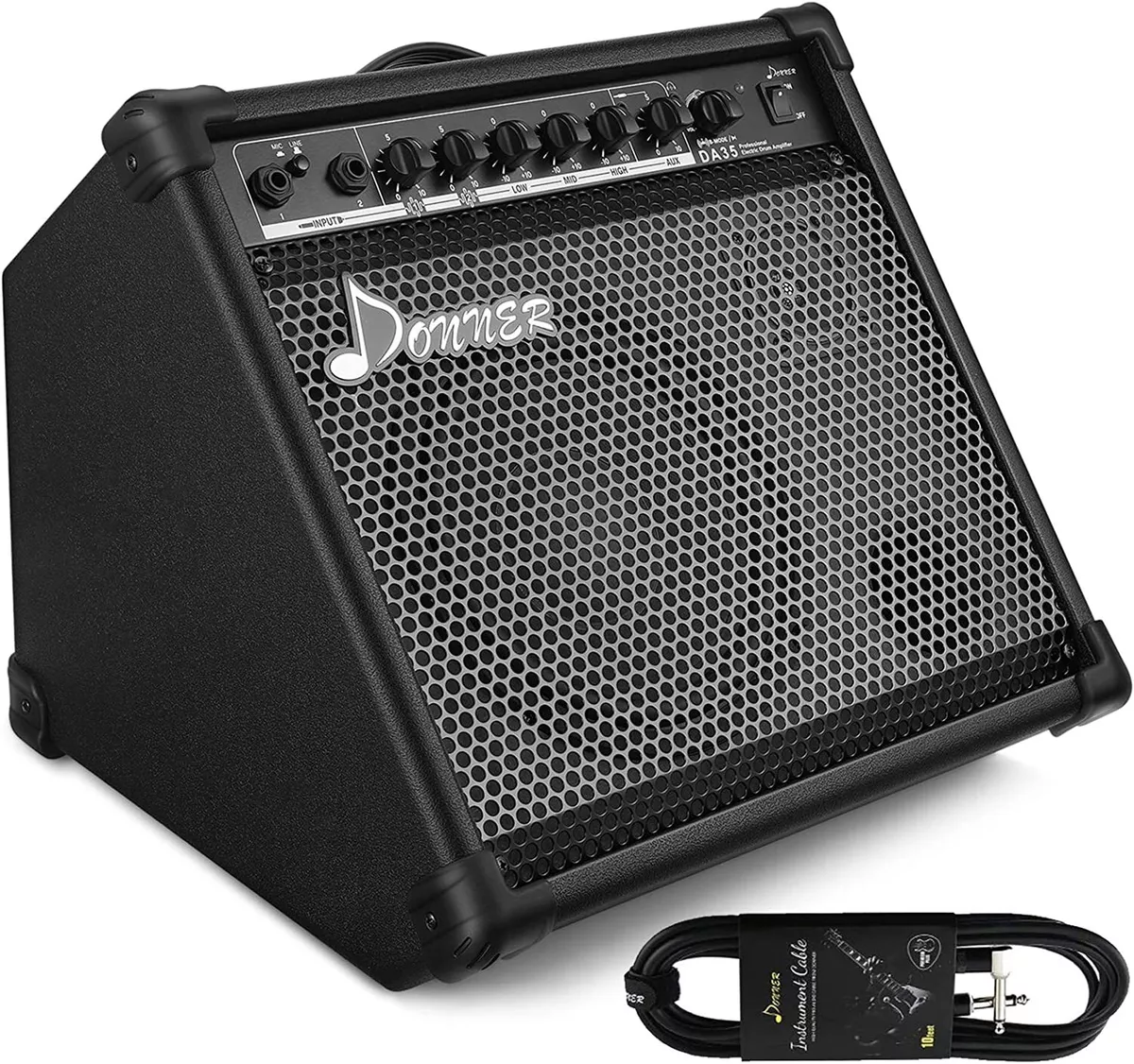 🔊Donner Electric Drum Amplifier Speaker 35W Electronic Drum