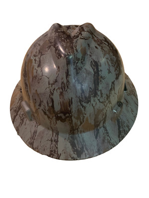 Hydro Dipped MSA V-Gard Full Brim Custom Nat Gear