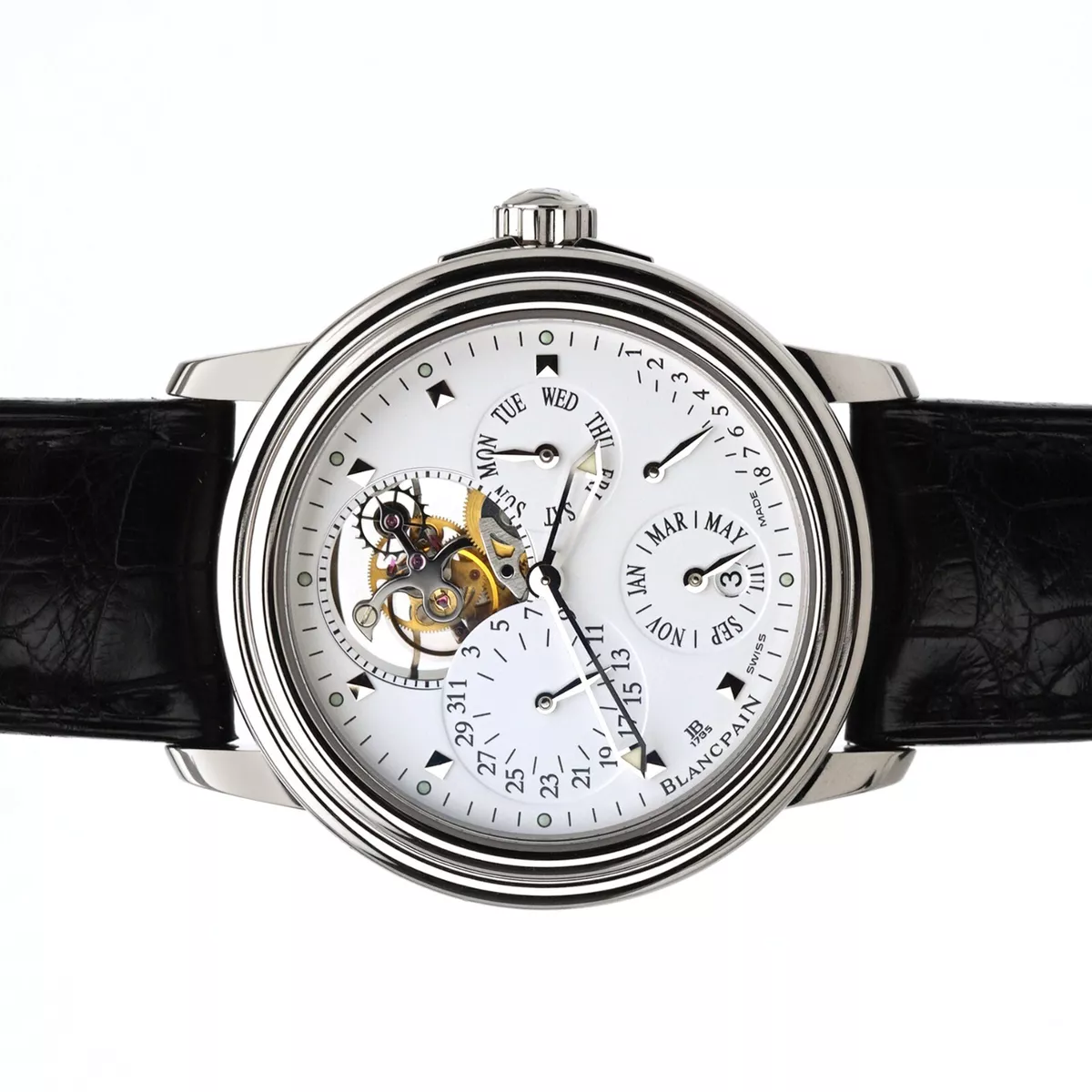 Tourbillon perpetual clearance calendar