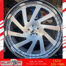 24x9-10 Forgiato Twisted Concavo Bmw Mercedes Benz S550 Audi Rolls Royce Deals