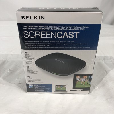 BELKIN SCREENCAST TV ADAPTER FOR INTEL WIRELESS DISPLAY-NEW