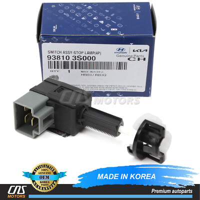  GENUINE  Brake Stop Lamp Switch 4PIN for 2011-2016 Hyundai Kia 938103S000