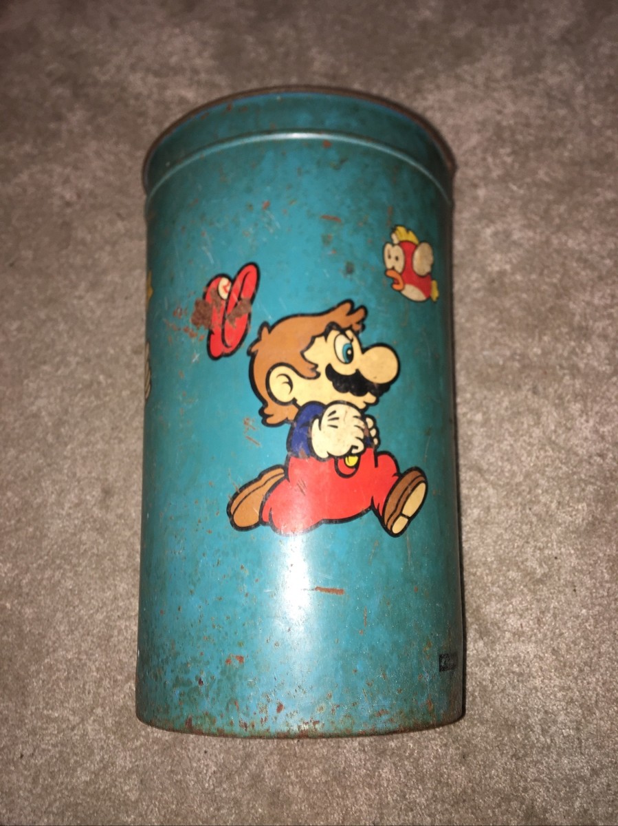 スマイリページ Super Mario Bros 1 1985 trash can Rare! Merchandise Nintendo NES