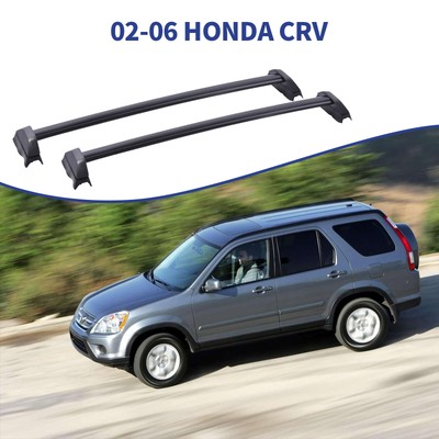 Cargo Roof Rack Rail Crossbars Cross Bar Pair For 2002-2006 Honda CRV CR-V