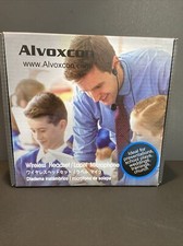 Alvoxcon Wireless Headset Lavalier Microphone System - Wireless Mic
