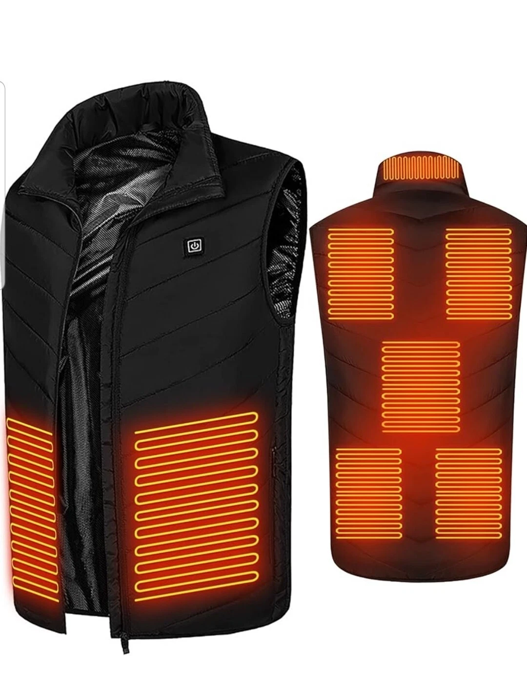 Heated Vest - Heated Thermal Vest Heated Jacket with 3 Temperature Settings