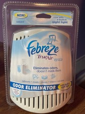 FEBREZE TRUE AIR ODOR ELIMINATOR AIR CLEANER WITH NIGHT LIGHT UNSCENTED - SEALED