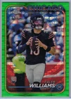 2024 Topps Chrome Caleb Williams Green Sonar Refractor RC /99
