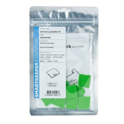 Smart Keeper Mini''Micro SD Port'' Blocker grün 10