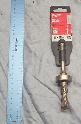 Milwaukee 48-20-7655 Stop Bit SDS Plus 5/8 in Metal Drop-In Anchors Silver