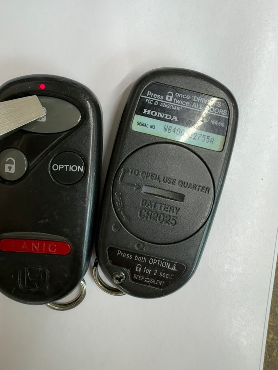 2000-2009 HONDA S2000 KEYLESS 4 BUTTON CAR REMOTE FOB TRANSMITTER