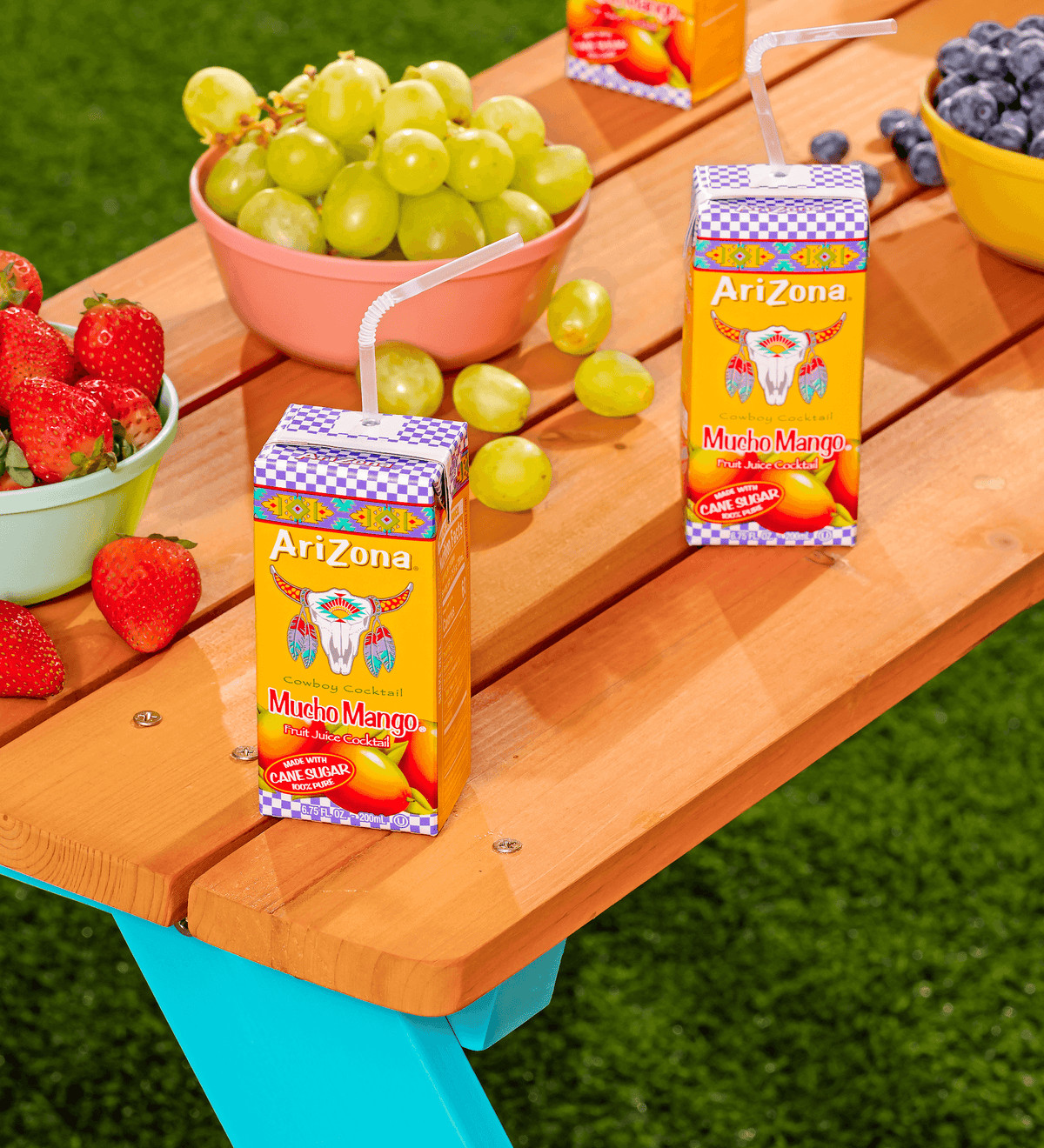 Arizona Mucho Mango Juice Boxes 6.75 fl oz Tetra Pack 32 Count