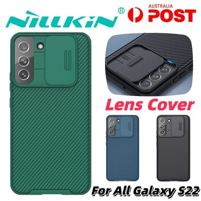 Nillkin Phone Shockproof Case Camera Lens Slide Cover For Galaxy S22 PLUS ULTRA