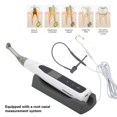 Dental Endo Motor Apex Locator Cordless 16:1 Winkelstück Fit woodpecker