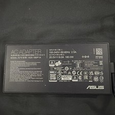 Original ASUS 20V 9.0a 180W AC Power Adapter also comes with 3 Pins Mains Cable